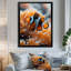 Art de mur de corail orange blanc et corail - merveille de corail-718927540-718927548