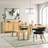 Yochanan 62" Solid Wood Dining Table-922913922