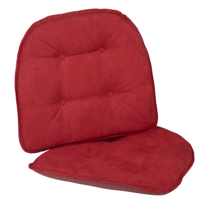 Coussins de salle à manger et de cuisine antidérapants de 16 po x 15 po x 2 po