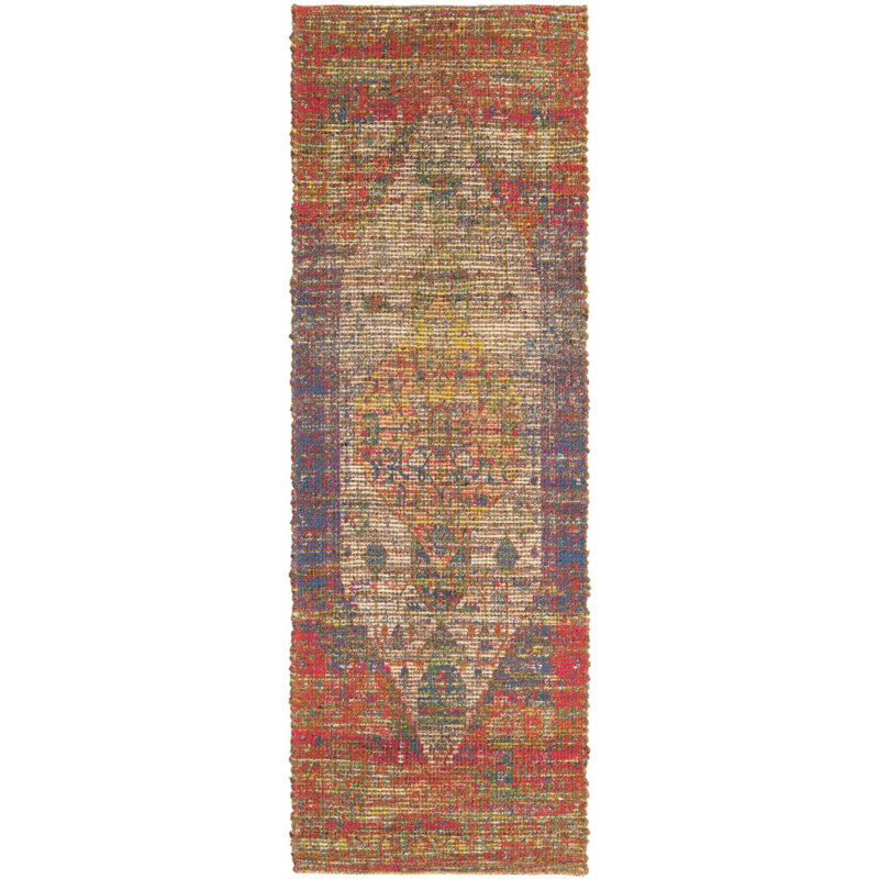Micharl Cotton Ikat Indoor Rug, Runner 2'2" x 6'1"