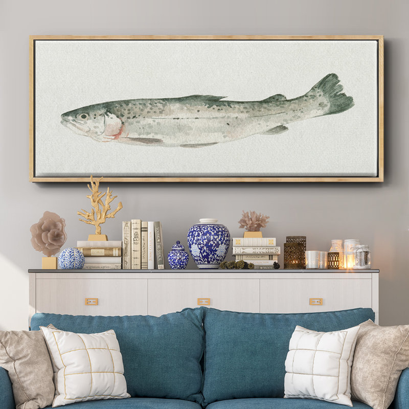 Fresh Catch IV- Framed Canvas