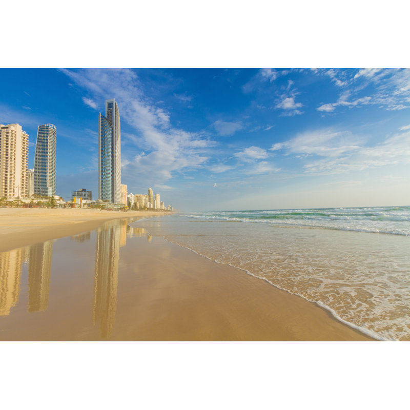 Gold Coast - Wrapped Canvas Print, 61cm H x 91cm W x 3.8cm D