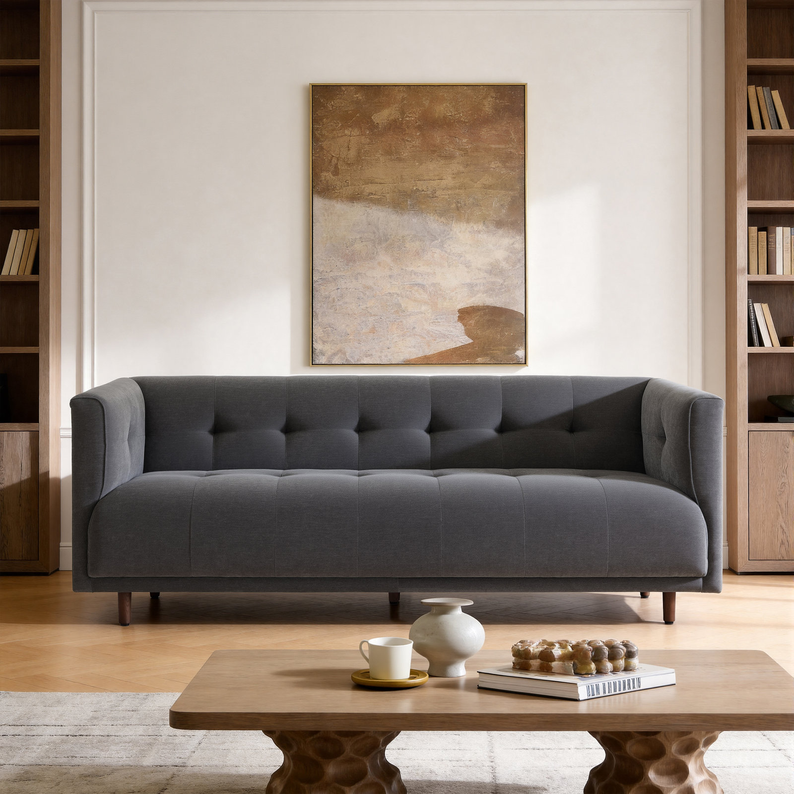 82" Sofa, Gray