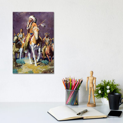Prairie Storm By David Mann - Wrapped Canvas Painting - Wrapped Canvas Painting
