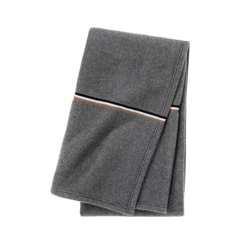 B Linea Throw Blanket, Gray