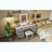 48" Vanity Desk with Mirror and Lights, 7 Drawers and Cushioned Stool-2088358364