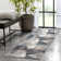 Verity Kye Modern Abstract Geometric Grey Rug