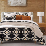 High Desert Chenille Jacquard Native American Aztec Southwestern Rustic Western Comforter Set