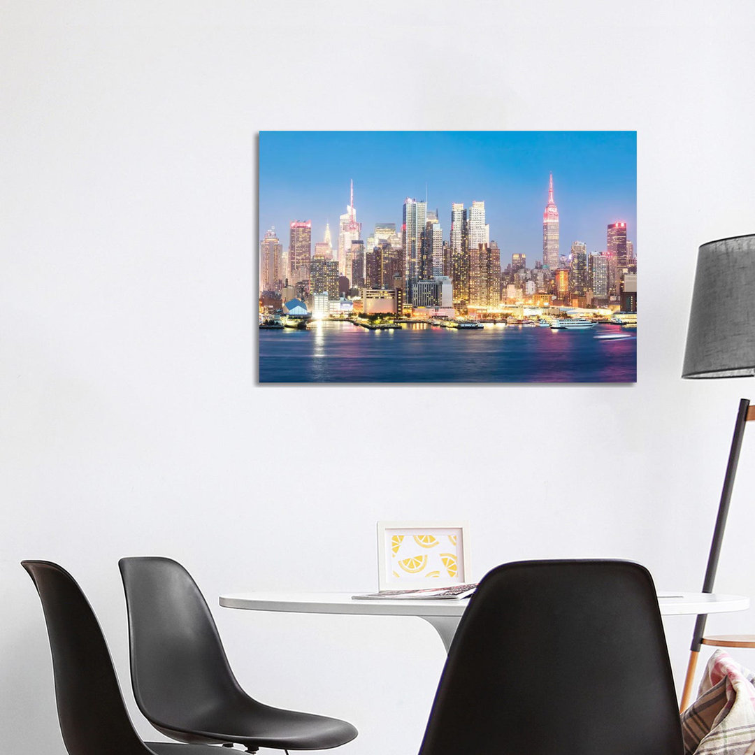 Midtown Manhattan Skyline, New York City by Matteo Colombo - Wrapped Canvas Print