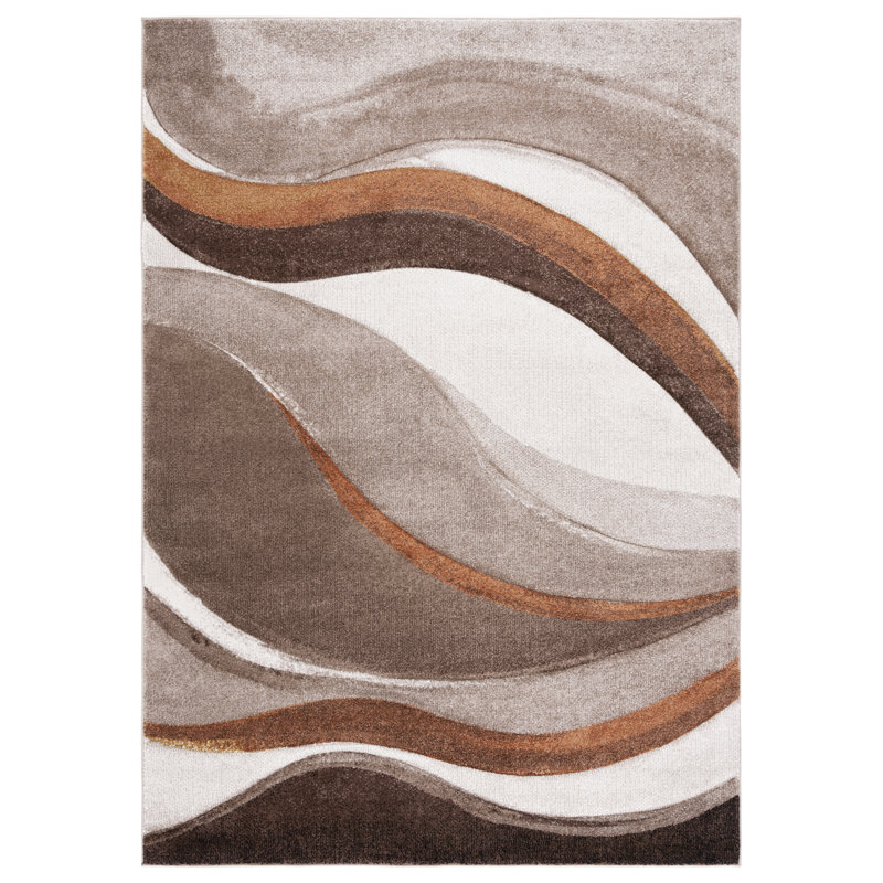 Akia Abstract Area Rug, Rectangle 79 x 152 cm