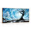 Tableau encadré sur toile « Arbre d'hiver », 122 x 61 cm (48 x 24 pouces), 1 pièce-560250757