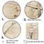 Or doré et beige, tilleul américain I - décoration murale arbre américain-97170077-97170082