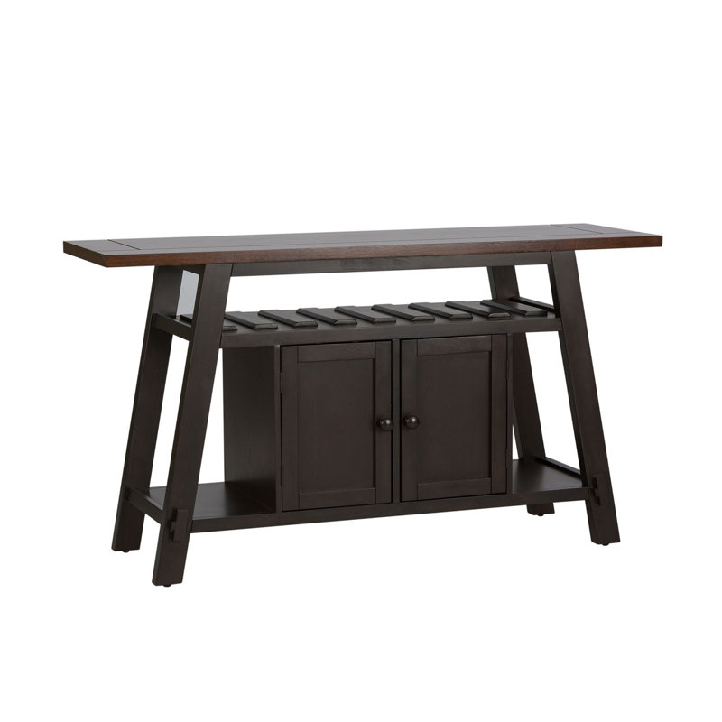 Aljona Eton 60" Wide Buffet Table, Black