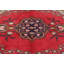 Tapis oriental rouge unique 4X5 One-of-a-Kind