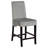 Grey and Black Counter Height Dining Set