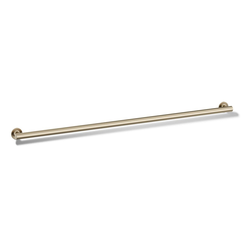Purist Grab Bar, Vibrant Brushed Bronze, 48"W