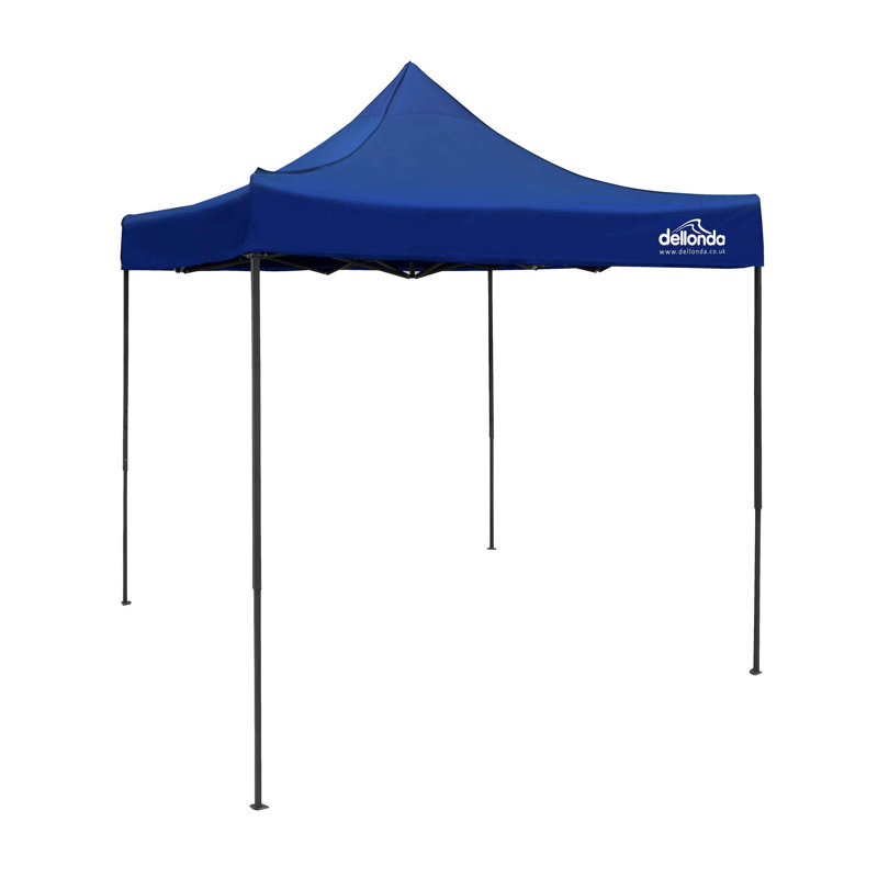 Premium 2m x 2m Steel Pop-Up Gazebo, Blue