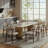 Wakenda 78.7" Modern Rectangular Sintered Stone Dining Table With Stainless Steel Base-38223442-54283286