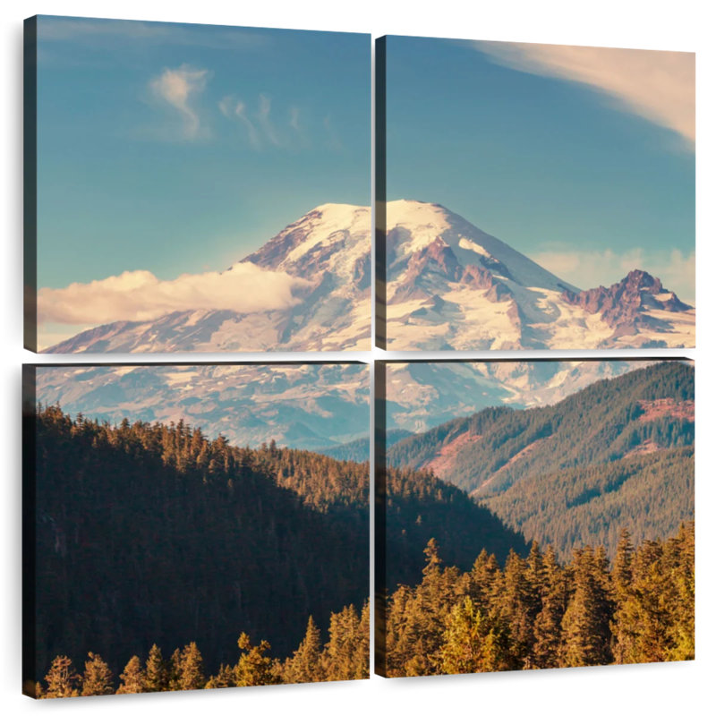 Alvord Mt. Rainier Morning Glow