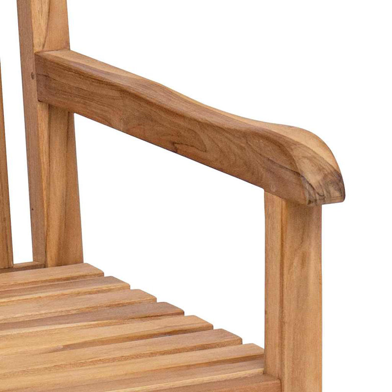 Solid Wood Outdoor Bench
