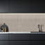 Carrelage mural Serata Harmona Parchment 4,5 po x 9 po, en porcelaine imitation bois cannelé-108776942