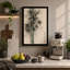 Bamboo in Ink Japandi - Wrapped Canvas-1261872829-1261872830