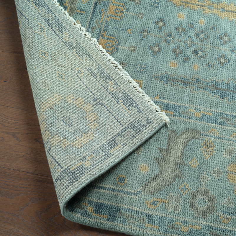 Jaipur Living Rehema SLN22 Handknotted Floral Blue Area Rug (8'6"x11'6"), Rectangle 1' x 13'
