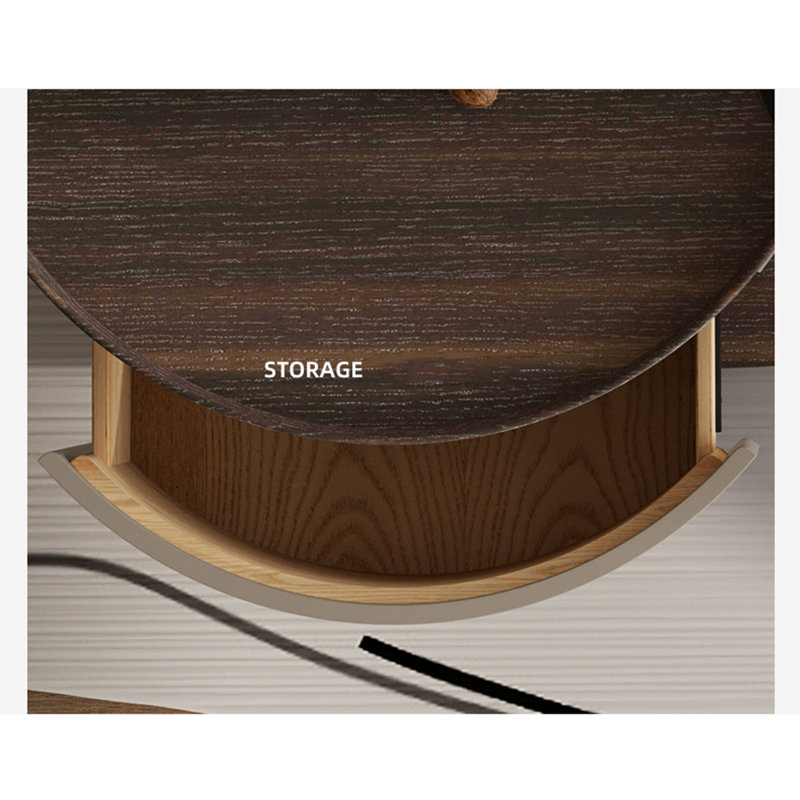 Table basse de style italien minimaliste