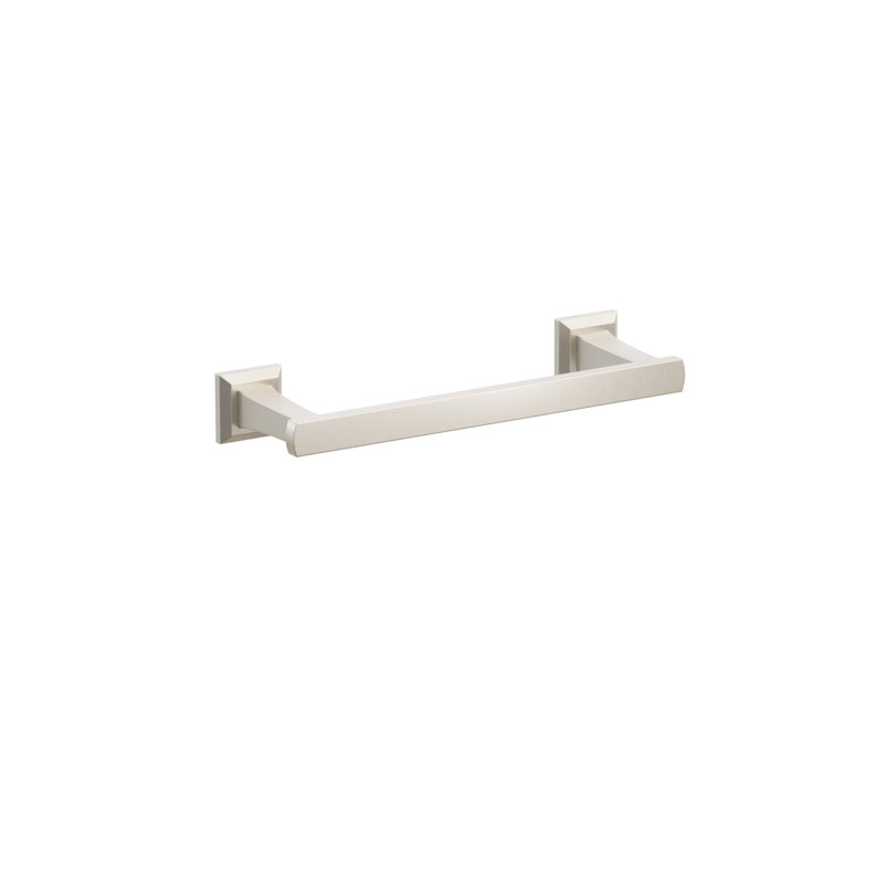 Towel Bar, 1.625" H x 10.375" L x 3.125" D, Satin Nickel