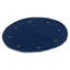 Kashkuli Gabbeh Navy Rug 3'10" x 3'10"