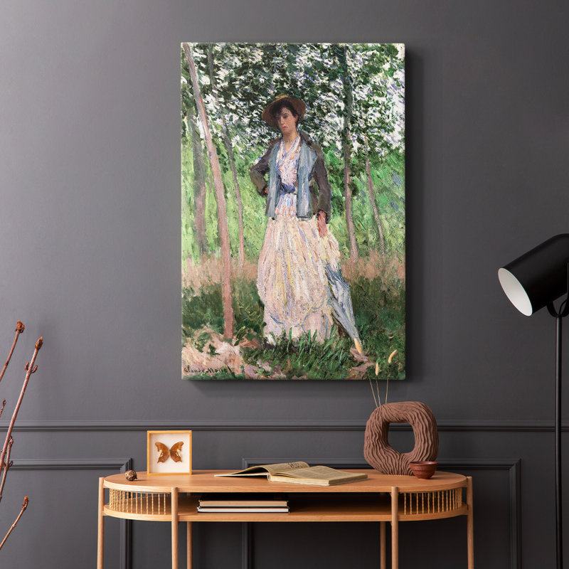 Paysage rétro XLIV - galerie Cavas, H 36 po x l 24 po