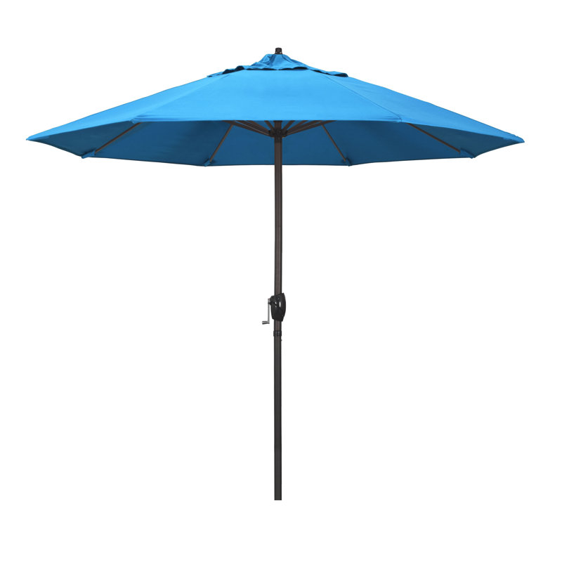 Parasol 9 pi Mira Sunbrella® Mira, Toile toile Sunbrella® cyan