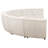 Ivory 8-Piece Upholstered Sectional Sofa
