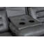 Bittany 3 Seater Faux Leather Electric Reclining Sofa-125973289