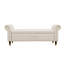 63.3" Sherpa Upholstered Storage Loveseat with Rolled Arms