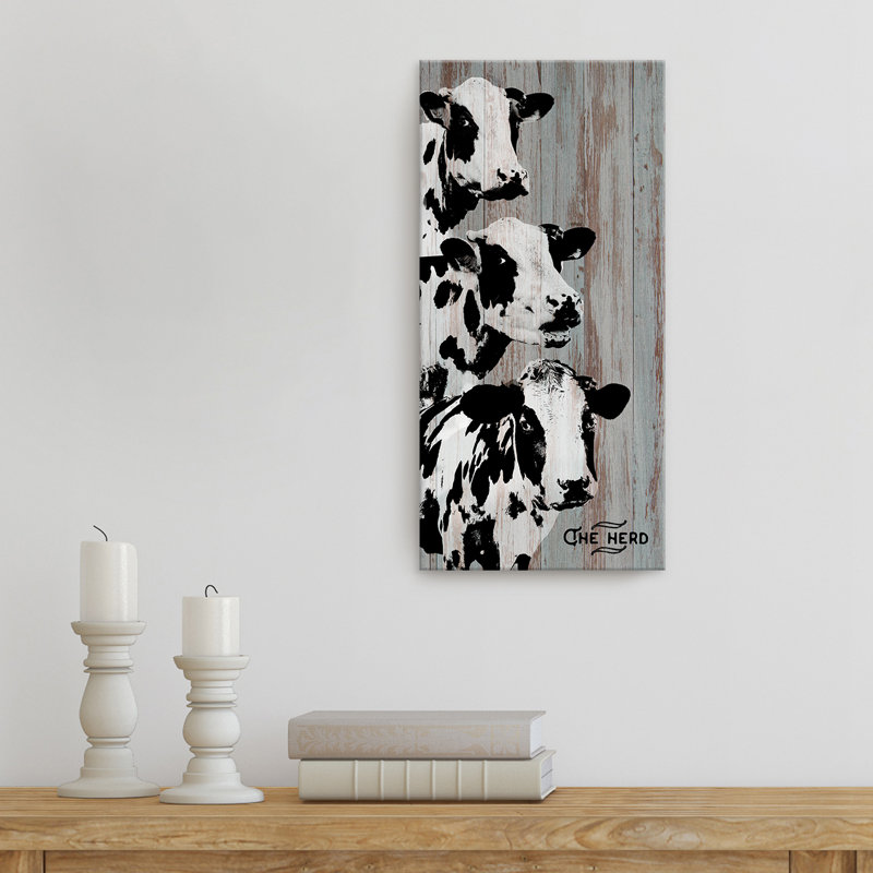 " The Herd " by Olivia Rose, 48" H x 24" W x 1.5" D
