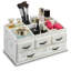 Wooden 7 Compartment Makeup Organiser