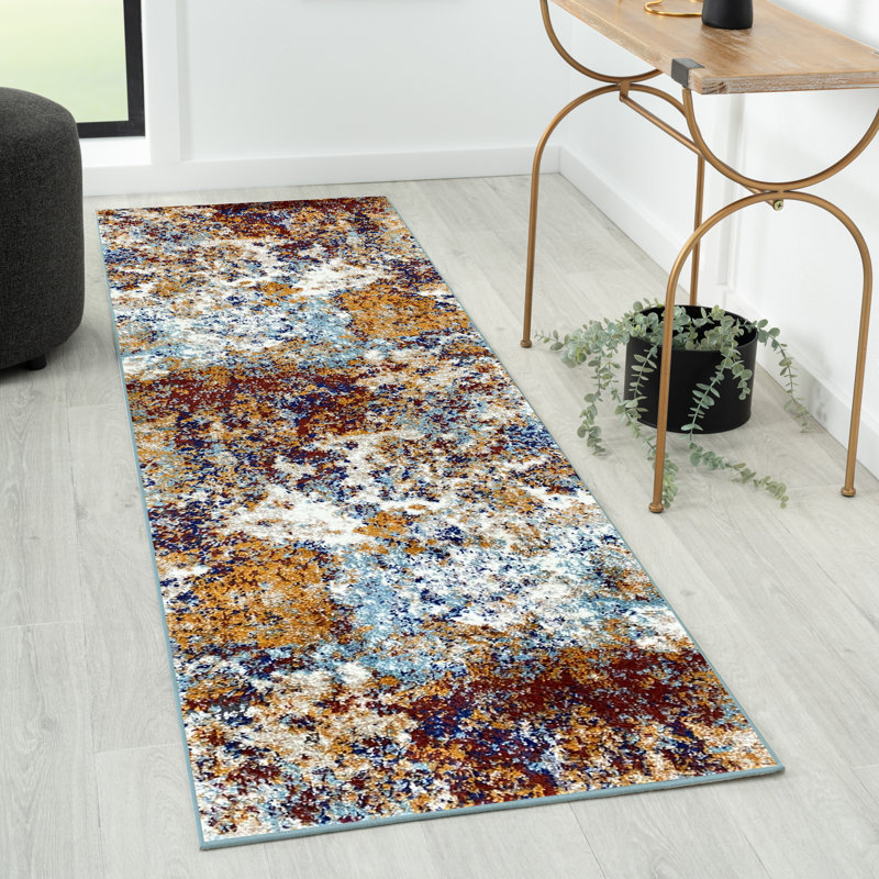 Thorold Abstract Indoor Rug, Runner 2' x 7'