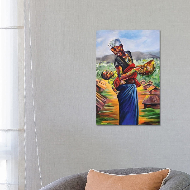 Cradle 1 Piece Wall Art on Canvas, 66.04 cm H x 45.72 cm W x 1.91 cm D, Wrapped Canvas