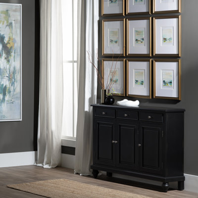 55.5 in. Solid Wood 3 Drawer 3 Door Sideboard_Buffet Table by Ophelia & Co.