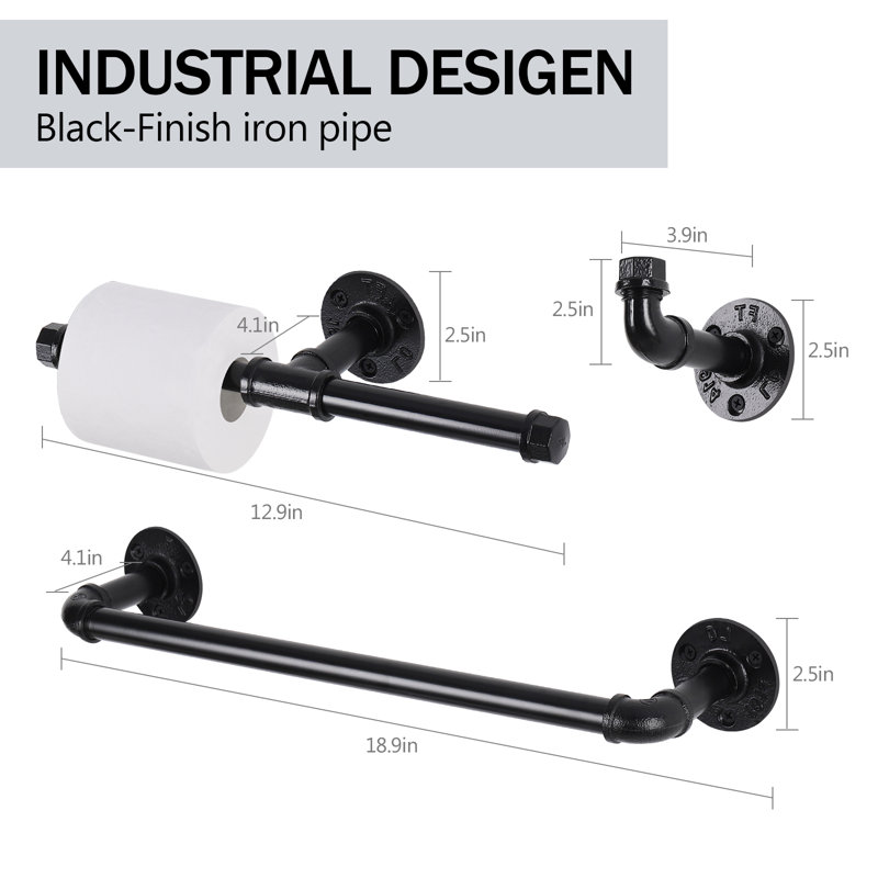 5 - Piece Bathroom Hardware Set