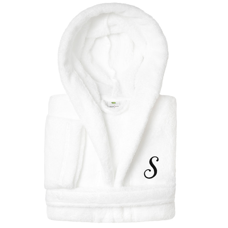Peignoir à capuche double 100% polyester personnalisé, S, S