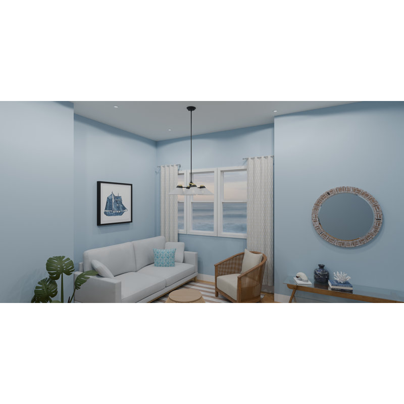 Artiola 4-Light Matte Black Pendant Light