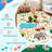 Machine Washable Kids Play Mat Cute Animals Rugs with Rubber Backing Educational Low Pile Floor Carpet for Children Nursery Playroom Toddler Room-1277428613