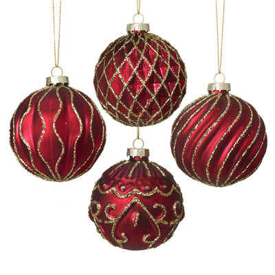 9cm Glass Ball Ornament