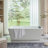 67" x 32" Freestanding Soaking Acrylic Bathtub-84448298