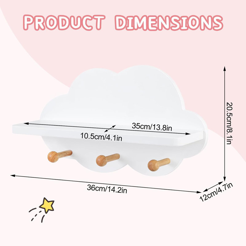 Defranco Floating Shelf