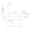 Rotaire 3 Light Metal Dimmable LED Sputnik Chandelier