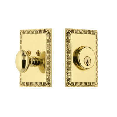 Nostalgic Warehouse Neoclassical Single Cylinder Deadbolt