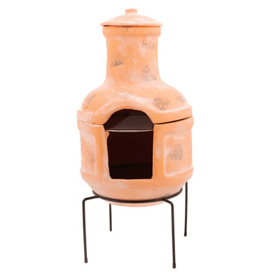 RedFire Fireplace Lima Clay Straw